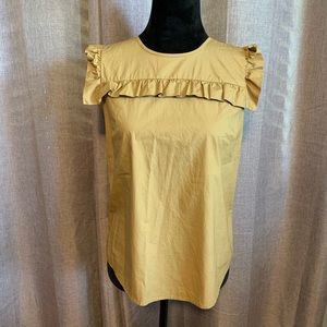 J.Crew gold tank top